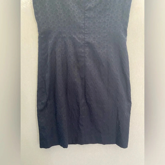 Theory Constance Altai wool blend textured sleeveless shift dress Sz 10 - Picture 4 of 16